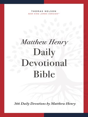 cover image of NKJV, Matthew Henry Daily Devotional Bible